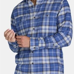 Blue Plaid Men's Shirt